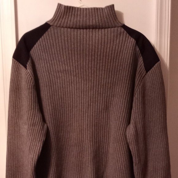 Pre-Owned Men’s I N C International Concepts Grey & Black Sweater  (Sz 2XL) - Picture 3 of 3